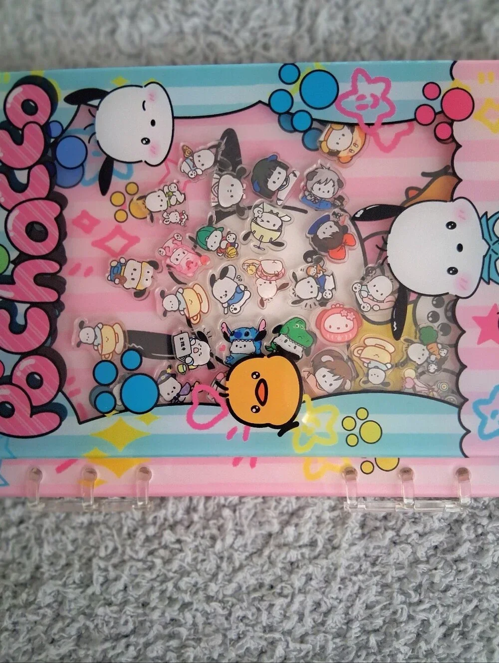 Pochacco A5 Shaker Binder With Pens